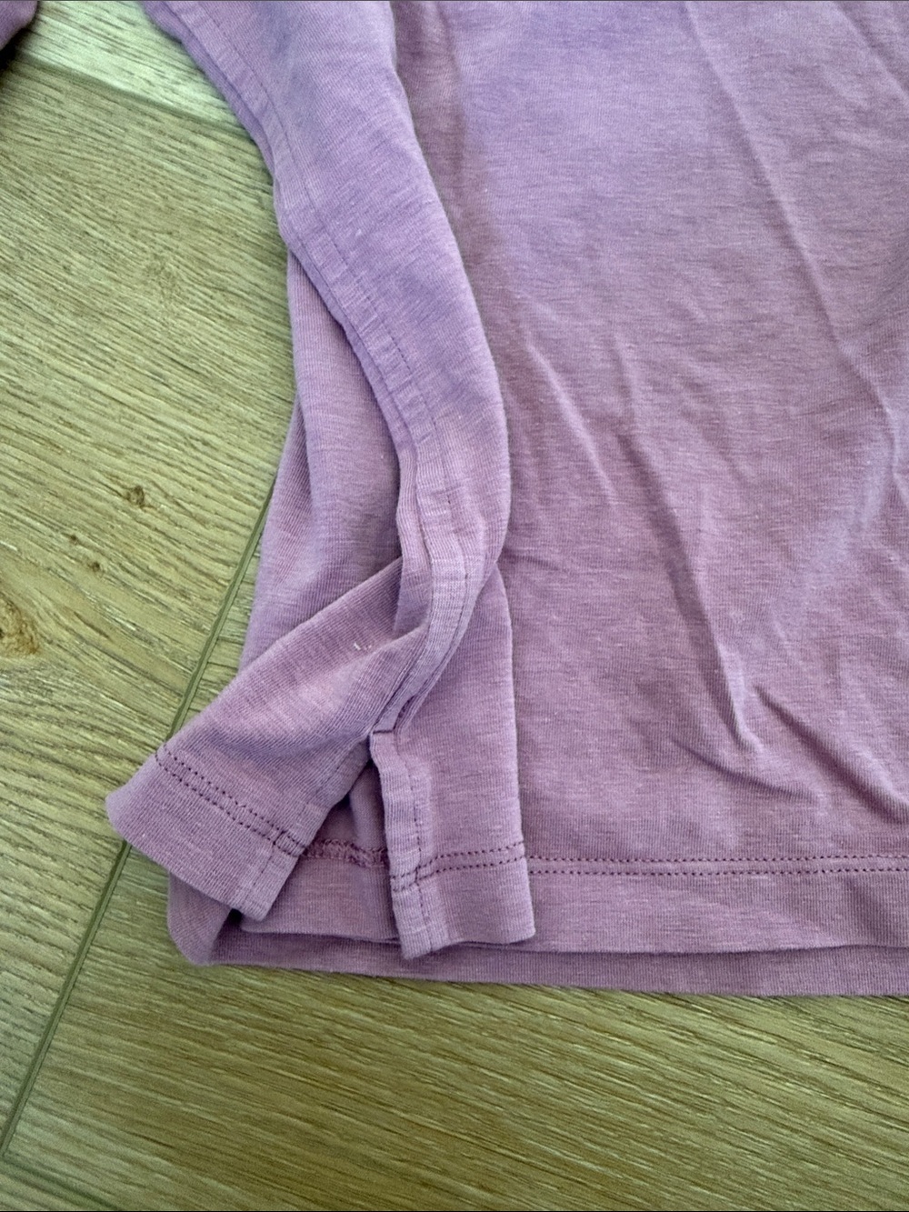 lululemon athletica mauve crewneck long sleeve tee - Picture 7 of 7